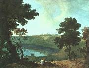 Lake Albano and Castel Gandolfo Richard  Wilson